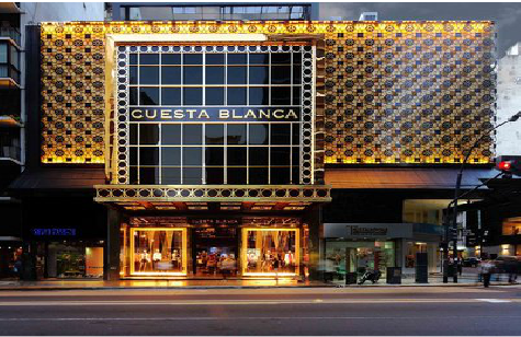 兴国门头设计与商业空间的纽带。