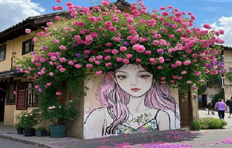 兴国怎么设计网红打卡墙绘