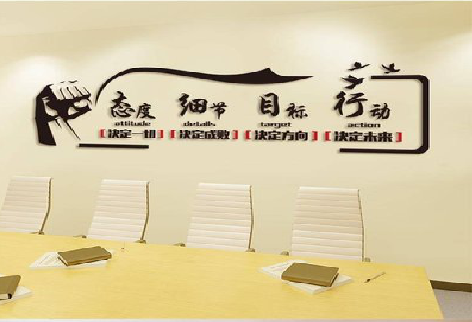 兴国企业文化墙主要展示什么？