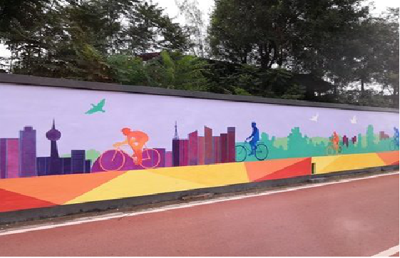 兴国墙体彩绘-围墙