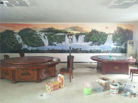 兴国墙绘-写实风景